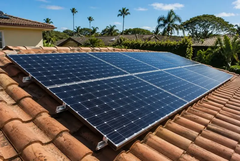 Installation de panneaux solaires à Sainte-Gemme-la-Plaine